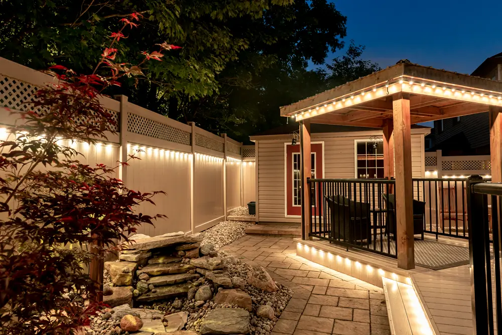 Enhance Your Home's Beauty and Security with Permanent Outdoor LED Lighting Enhanced Beauty and Security, Permanent Residential Outdoor LED Lighting, Moncton, Dieppe, Shediac